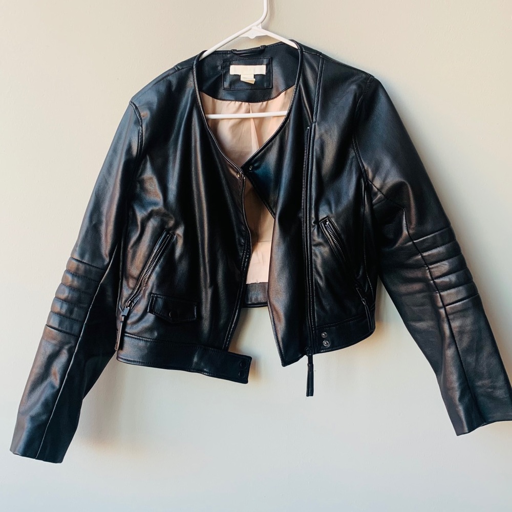 H&M Faux Leather Jacket